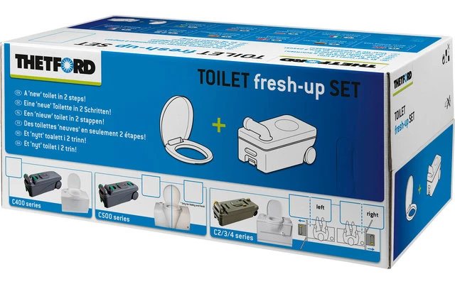 Thetford Fresh-Up Set C500 Serie Toiletten-Aufbereitungsset 1 Thetford Fresh-Up Set C500 Serie Toiletten-Aufbereitungsset