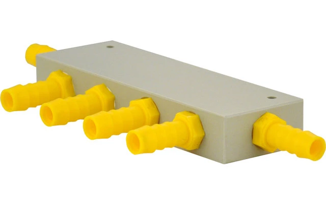 Lilie WeißGELB Wasserverteilerblock 3 Abgänge 2 Lilie WeißGELB Wasserverteilerblock 3 Abgänge – Bild 2