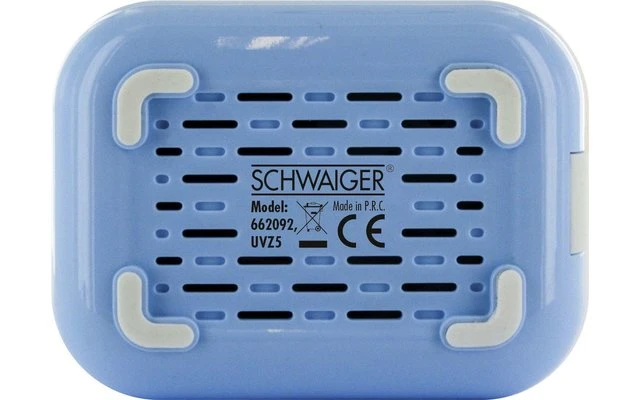 Schwaiger UV-Zahnbürstensterilisator Blau 6 Schwaiger UV-Zahnbürstensterilisator Blau – Bild 6