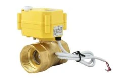 Lilie Elektrisches Kugelhahnventil-System - Kunststoff, 1 Zoll