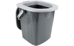 Bo-Camp Tragbare Quadratische Toilette 30 X 41 X 45 Cm Grau 6 Bo-Camp Tragbare Quadratische Toilette 30 X 41 X 45 Cm Grau -Freiraum Sanitar Geschaft 541885 3651761