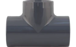 Lilie 40mm T-Rohrverbinder Mit Doppel-O-Ring Rohrstecksystem