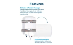 Fothermo Photovoltaischer Caravan Boiler 10 Liter 7 Fothermo Photovoltaischer Caravan Boiler 10 Liter -Freiraum Sanitar Geschaft 617299 4335363