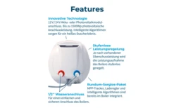 Fothermo Photovoltaischer Caravan Boiler 10 Liter 8 Fothermo Photovoltaischer Caravan Boiler 10 Liter -Freiraum Sanitar Geschaft 617303 4335371