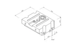 Wassertank 45 Liter 55 X 48,5 X 21,5 Cm